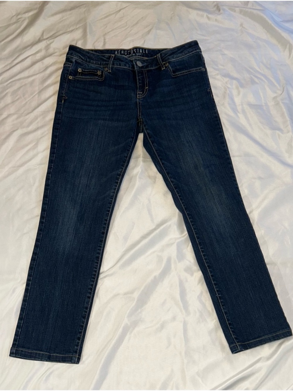 Aeropostale Women’s Dark Indigo Skinny Jeans